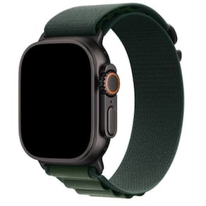 Pulseira Loop Alpina Para Watch Ultra 49Mm - Verde E/B