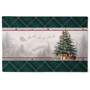 Jogo Americano Natalino Travessia Festiva 48x30,5cm 2Und 535058 Belchior