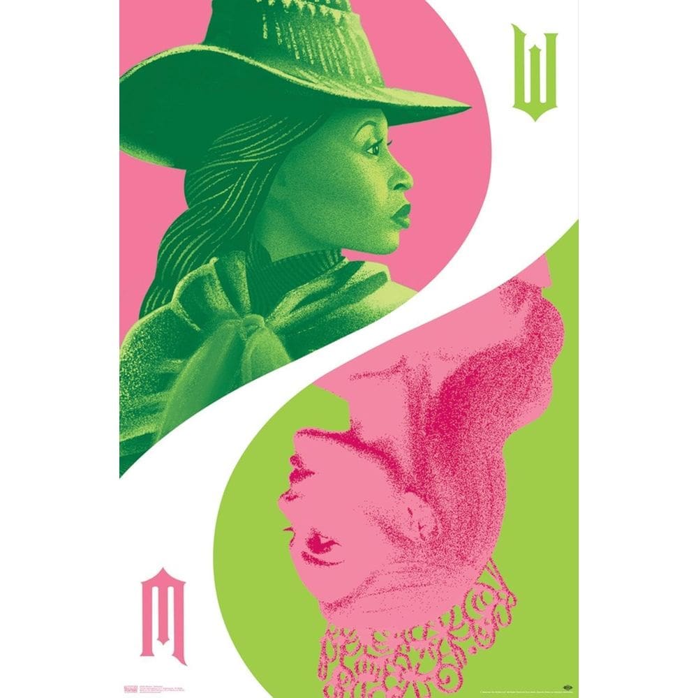Pôster de parede Trends International Wicked - Reflexão 13x19