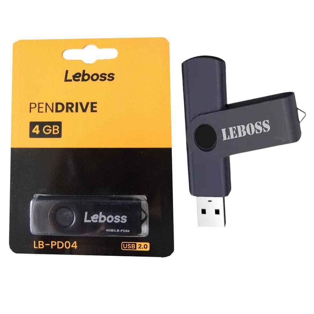 Pen Drive Lb-Pd04 Usb 2.0 4Gb Leboss