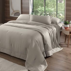 Colcha Queen 400 Fios Kacyumara Bambu Bali 03 Peças Fend