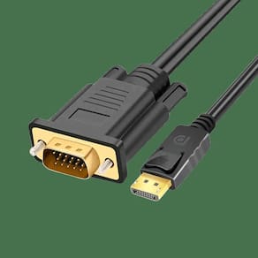 Adaptador Cabo Displayport Para Vga 1,80 Metros 1080P Fhd
