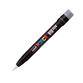 Marcador Multiuso Uni Posca Brush - Mitsubishi Branco
