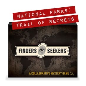 Mystery Game Finders Seekers National Parks Trail of Secrets