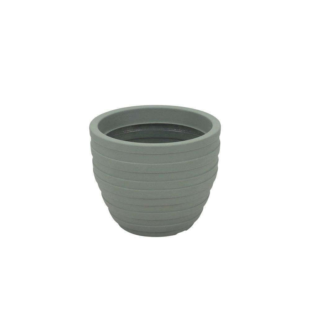 Vaso Tramontina Inca Polietileno Verde Sálvia 38cm Tramontina