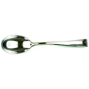 Mini Colher 60Un Silver Plastic Linha Luxo Descartavel Prata