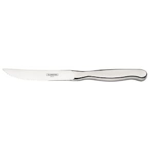 Faca Para Churrasco Tramontina Classic Jumbo Lâmina Em Aço Inox Com Fio Serrilhado Tramontina