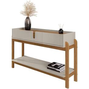 Aparador 2 Gavetas 50524 130cm Off White Cedro Dcasa Off White Cedro