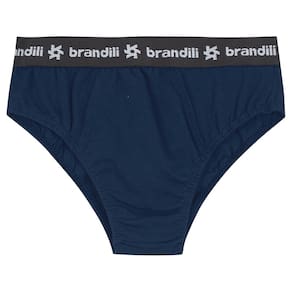 Cueca Infantil Menino De Cotton Brandili Azul