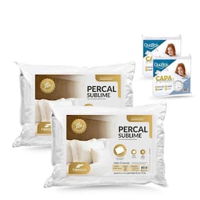 Kit Travesseiro Percal Sublime Fibrasca 2 Unid. Capa Protetora 2 Unid.