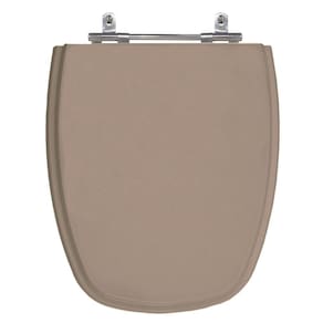 Assento Laqueado Monte Carlo Bege Castor Tampa Vaso Deca Mdf