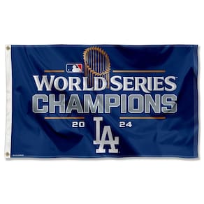 Bandeira: WinCraft Los Angeles Dodgers, Campeões Mundiais de 2024, 90x15