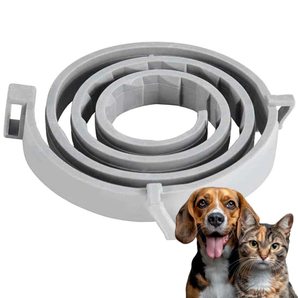 Coleira Anti Pulga Cao Cachorro Kit 3Uni Gato Pet Canino Felino Proteçao Resistente Carrapato Leishmaniose Ajustavel Eficaz