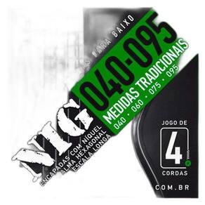 Encordoamento NIG 4 cordas para Baixo N-700 - .040/.095
