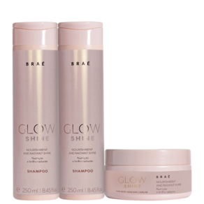 Kit Braé Glow Shine Trio (3 Produtos)