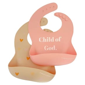 Babadores de silicone PARKER & ELOWYN Boho Sunshine 6-72 meses 2-Pa