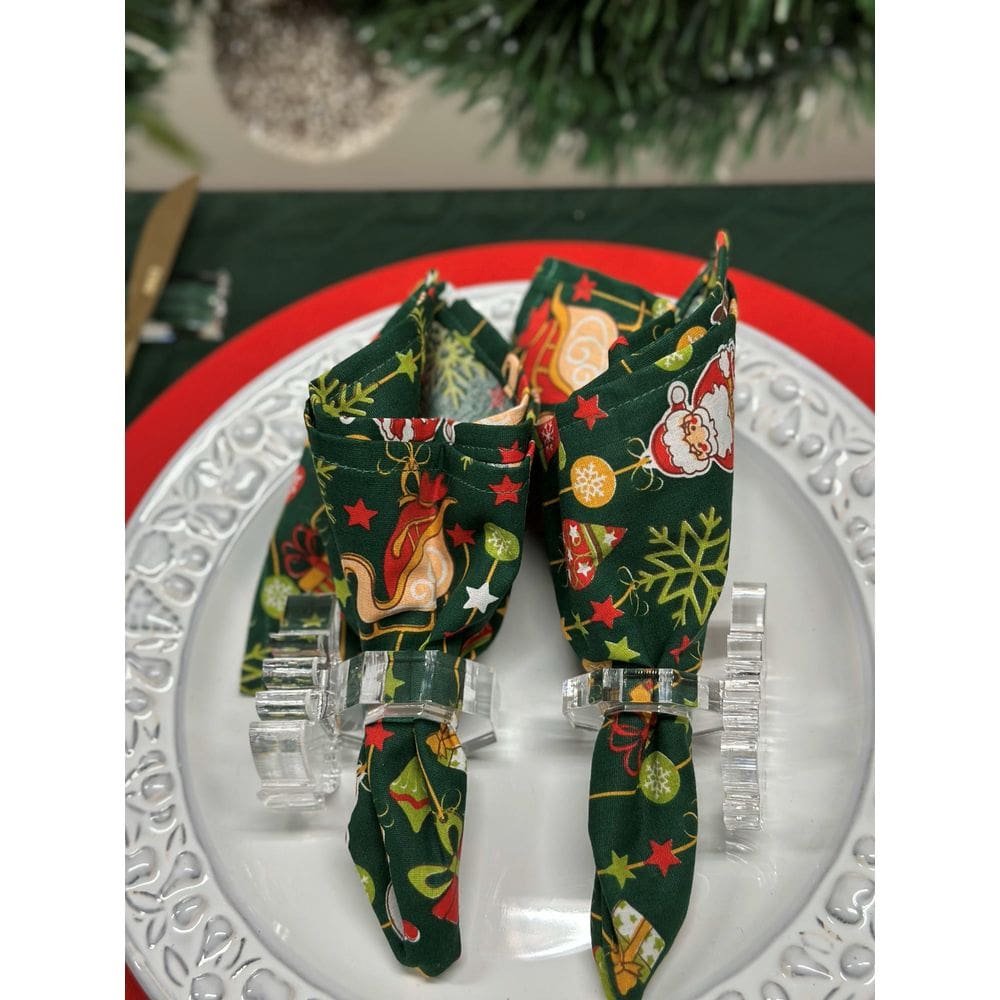 Porta Guardanapos Árvore de Natal