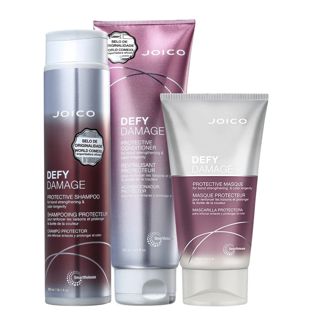 Kit Joico Defy Damage Home Care Trio (3 Produtos)