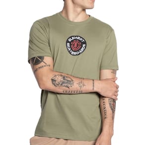 Camiseta Element 1992 SM25 Masculina Verde Militar