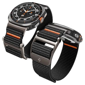 Pulseira de relógio Spigen DuraPro Flex para Samsung Galaxy 47mm preta