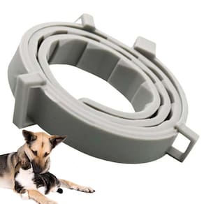 Coleira Anti Pulga Kit 3 Uni. Carrapato Cachorro Gato Cao Pet Leishmaniose Tamanho Ajustavel Felino Canino Proteçao Resistente Eficaz