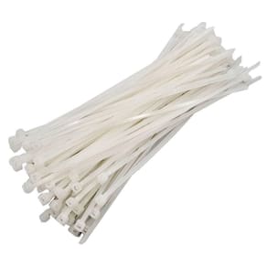Abraçadeira De Nylon Branca 2,5x150mm Enforca Gato 1000 Unid