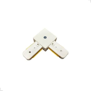 Conector Emenda L Para Trilho 2 Fios Eletrificado Sobrepor