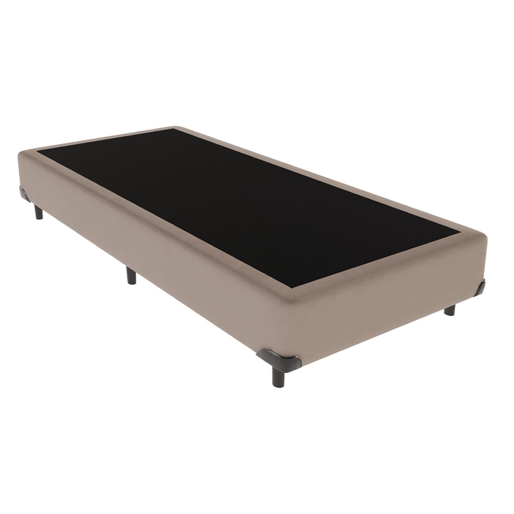 Cama Box Solteiro 88x188 Bege