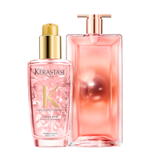 Kit Beleza na Web Kérastase Elixir Ultime Rose & Idôle Aura Lancôme (2 Produtos)