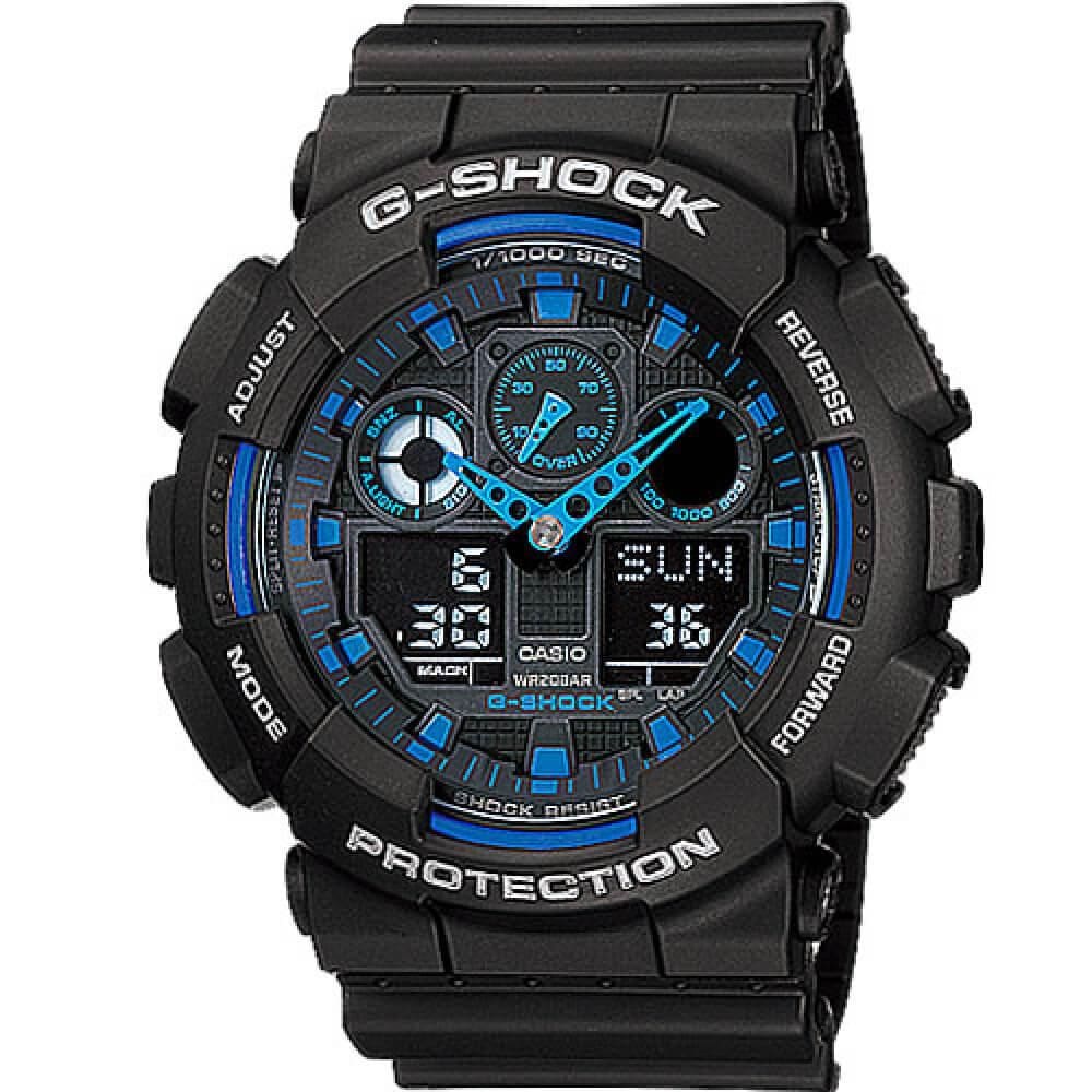 Relógio Casio Masculino Ga-100-1A2dr.