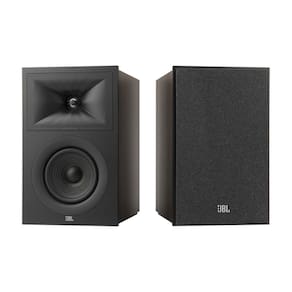 Par de Caixas JBL 75W Rms Stage 250B Bookshelf 5,25 pol 6 Ohms Preto