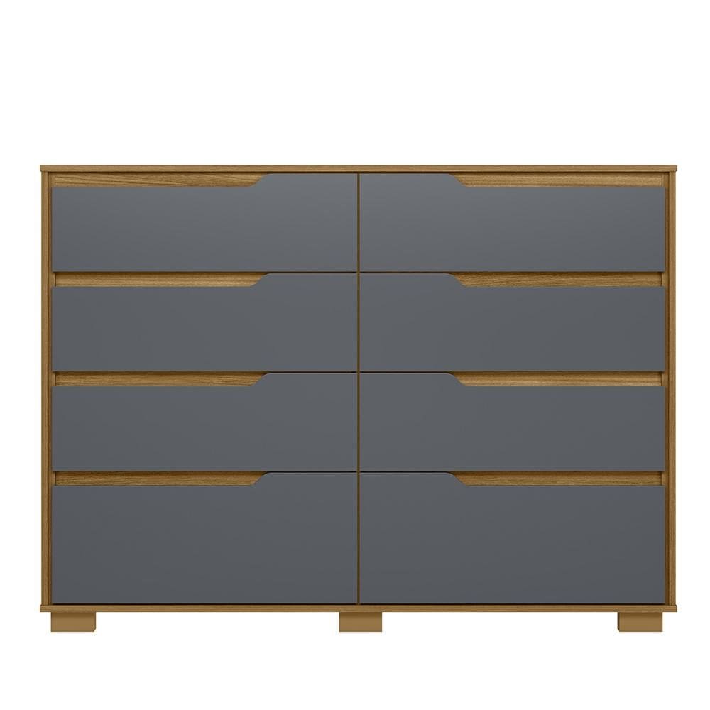 Comoda Georgia Quarto com 8 Gavetas