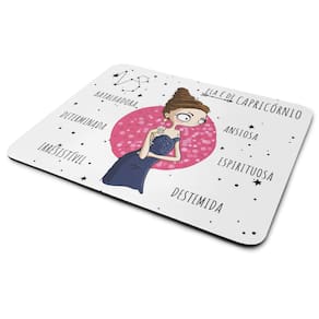 Mouse Pad Signos Girls - Ela é de Capricórnio