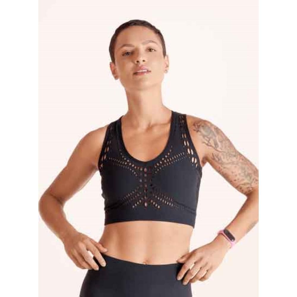 Top Nadador Lupo Feminino Sem Bojo Athens Raschel 71916
