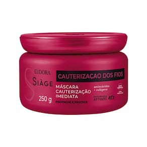 Máscara Eudora Siàge Cauterização dos Fios 250g