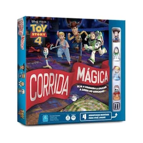 Corrida Mágica Toy Story 4 Jogo De Tabuleiro Familia Copag