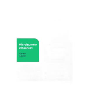 Micro Inversor Hoymiles-1800W-4T -Monofásico 220V Sem Dtu