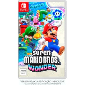 Jogo Super Mário Bros Wonder Nintendo Switch - Mídia Física