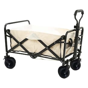 Carrinho Vagao Utilitario Roda Grande Carga Dobravel Resistente Caçamba Grande Capacidade Armazenamento Acampamento Jardim Terreno Multiuso