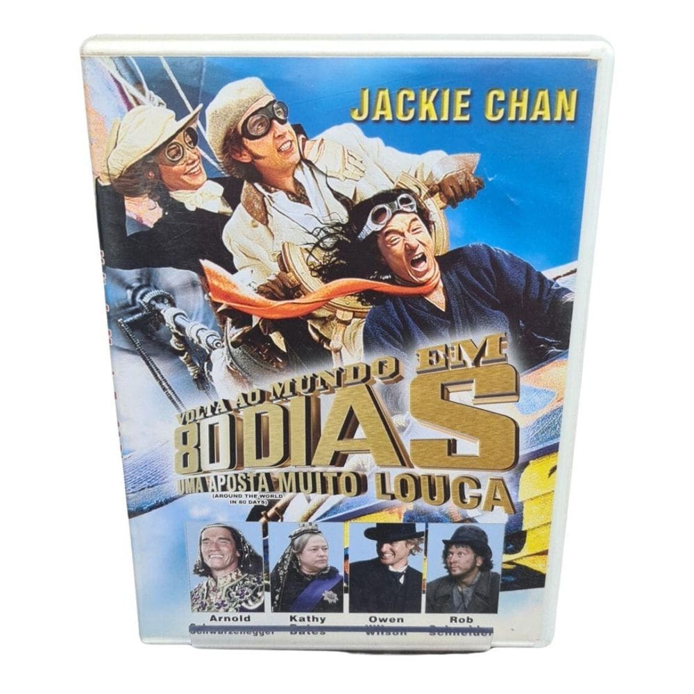 Volta Ao Mundo Em 80 Dias - Uma Aposta Muito Louca - Dvd