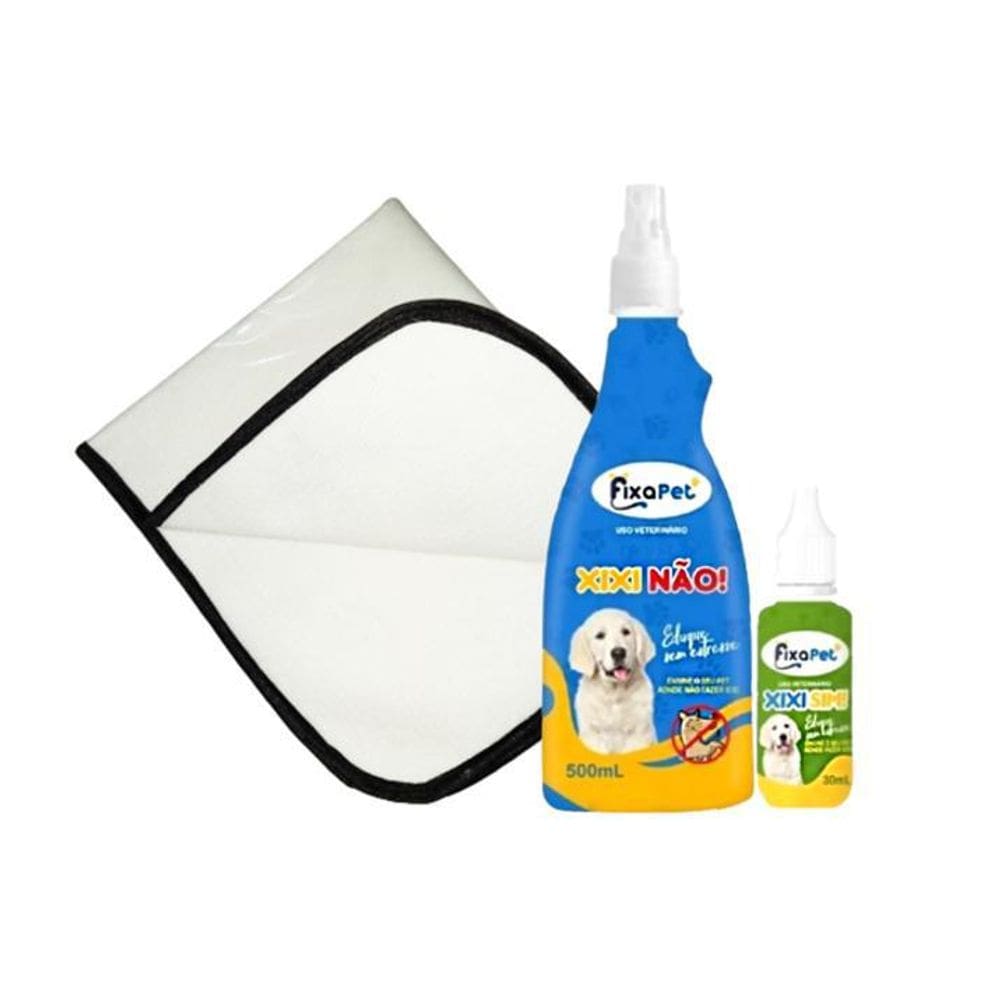 Kit Tapete Dog 4 Un G1 100X120Cm + Spray Indicador Canino