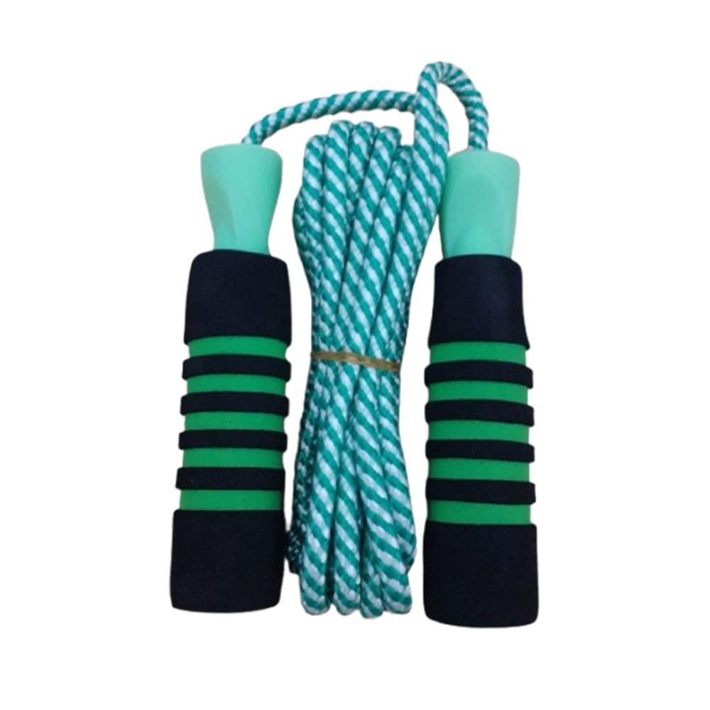 Corda De Pular Funcional Treino Cross Fitness Jump Cor Verde