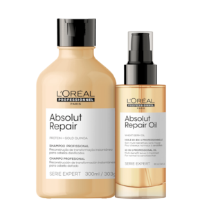 Kit L`Oréal Professionnel Serie Expert Absolut Repair Oil Intense (2 Produtos)