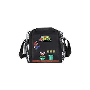 Lancheira Escolar Térmica Super Mario Game La47563 - Preto
