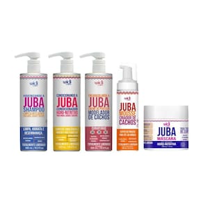 Kit Widi Care Juba Cond+Sh+Cr Pentear+Másc Hidro+Mousse