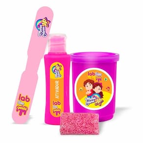 Kit de Criar Massinha - Gelelé Lab Slime - Maria Clara e JP - Doce Brinquedo