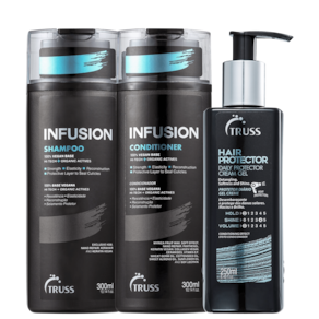 Kit TRUSS Infusion & Hair Protector (3 Produtos)