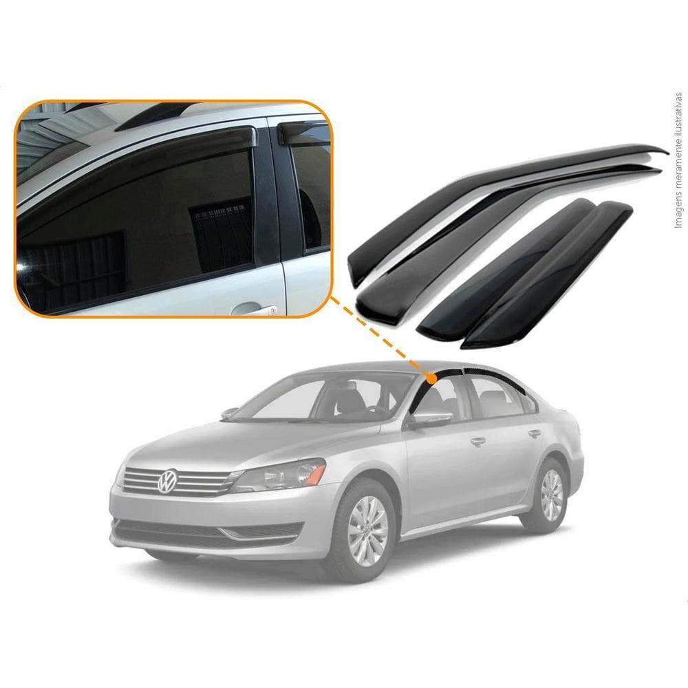 Calha De Chuva Vw Passat 2016