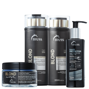 Kit TRUSS Blond + Blond Mask + Hair Protector (4 Produtos)