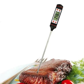 Termômetro Culinário Digital Carnes E Peixes Frescos Sua